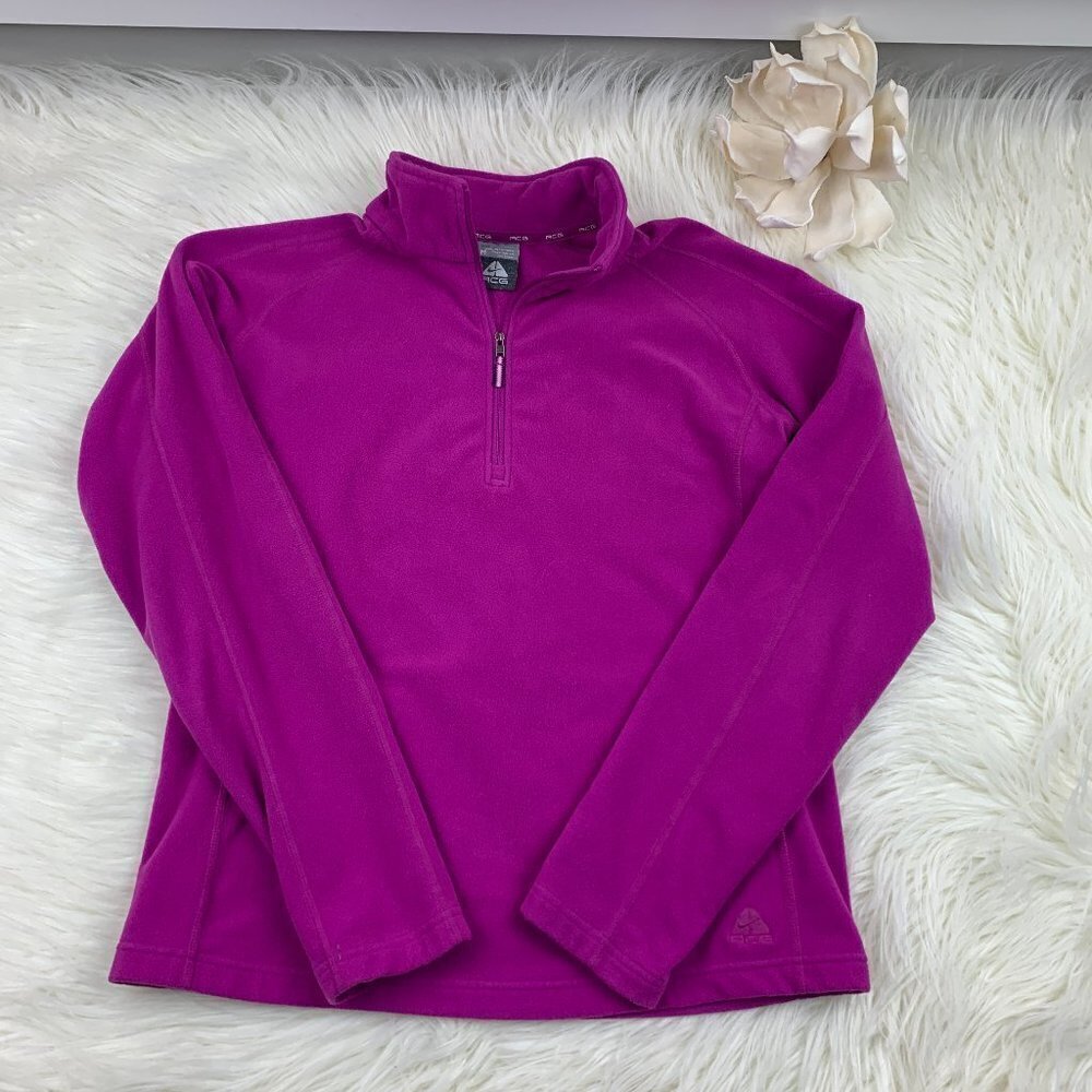 Nike ACG Fit Therma Super Soft Fleece Pullover 1/4 Zip Women's Size Medium